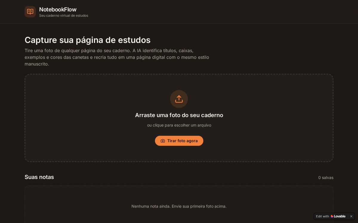 Capa de NotebookFlow