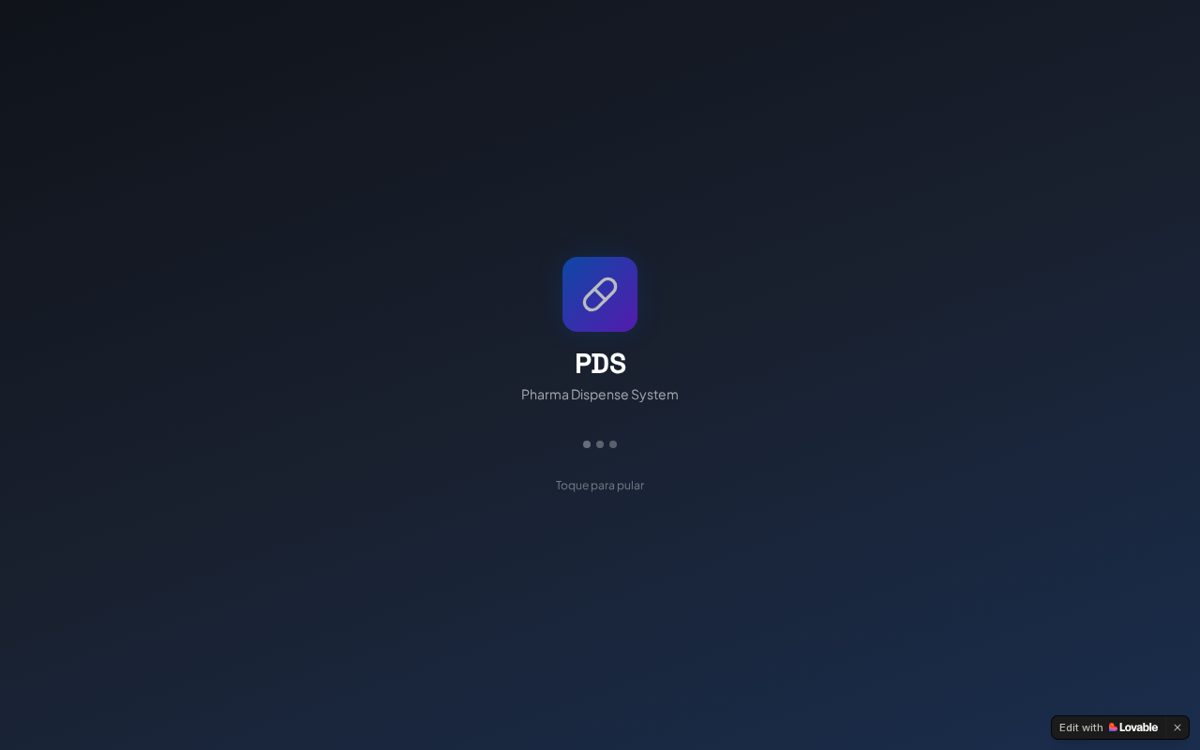 Capa de PDS — Pharma Dispense System
