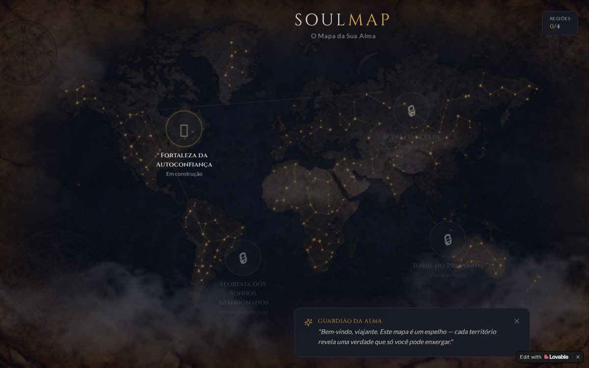 Capa de SOULMAP