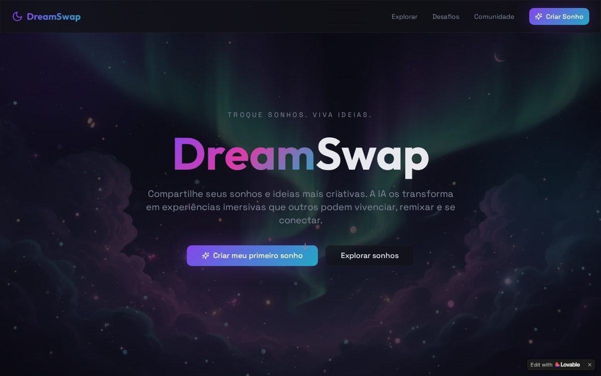 Capa de DreamSwap