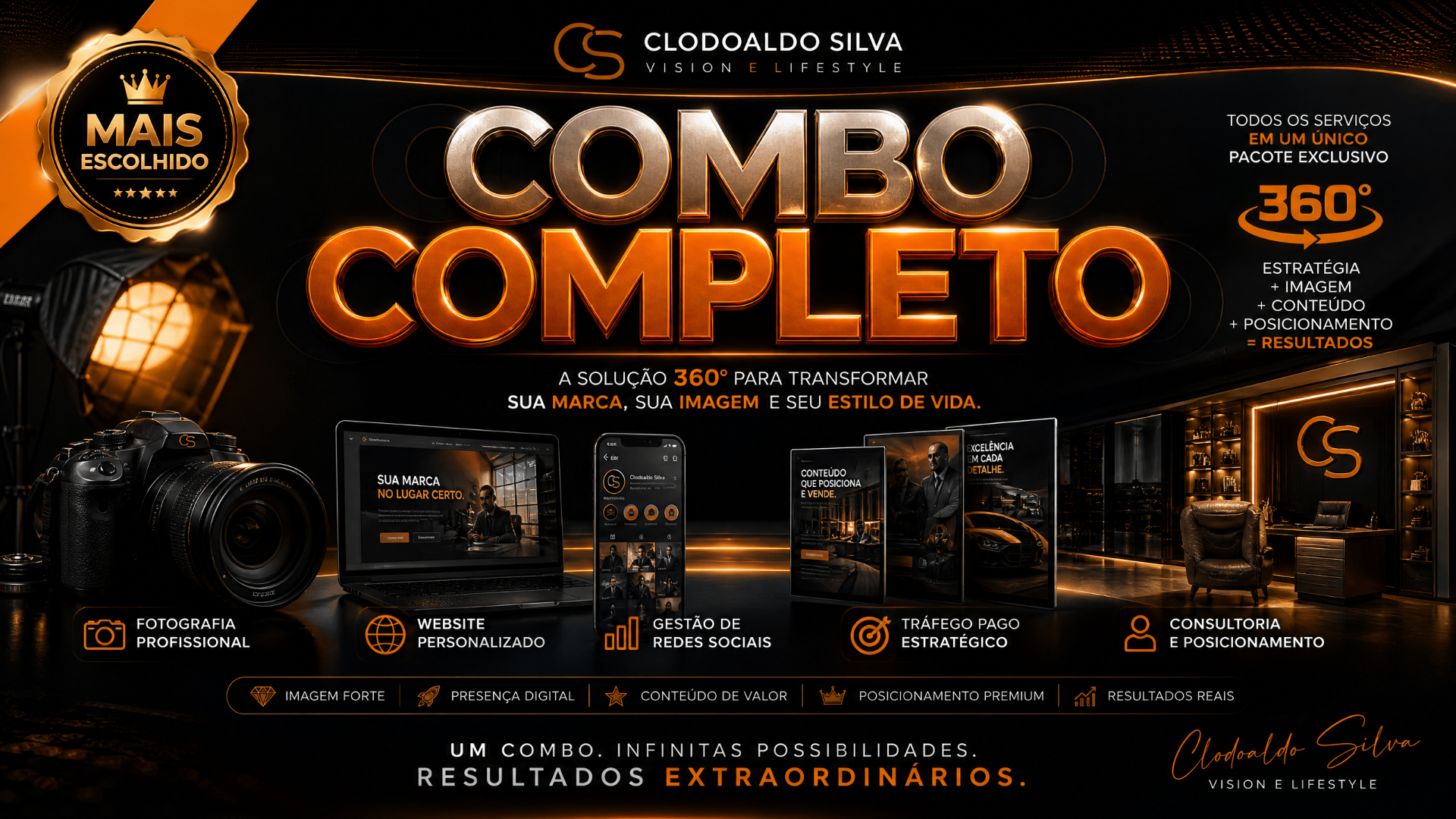 Capa do serviço Combo Completo