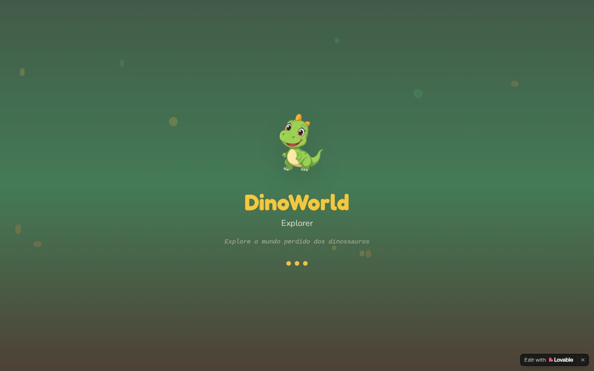 Capa de DinoWorld Explorer