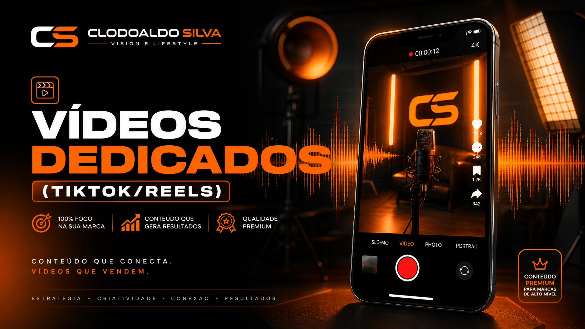Capa do serviço Vídeo Dedicado