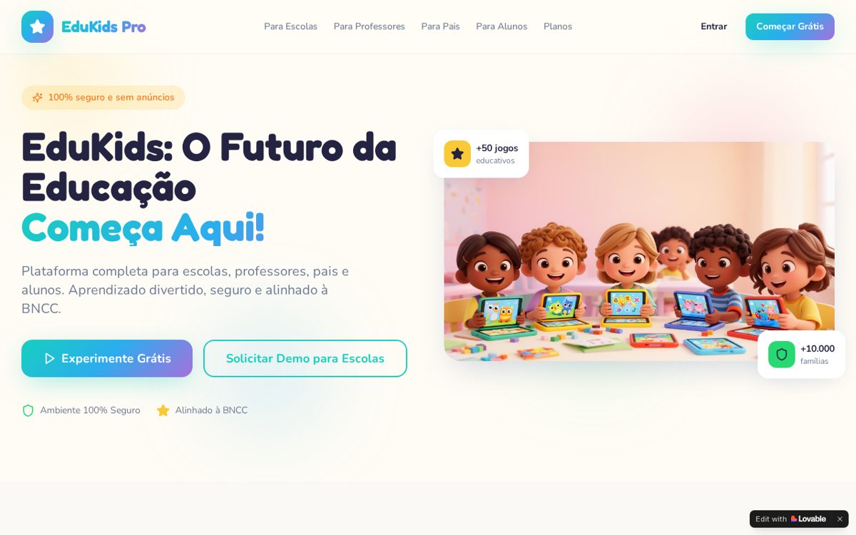 Capa de EduKids Pro